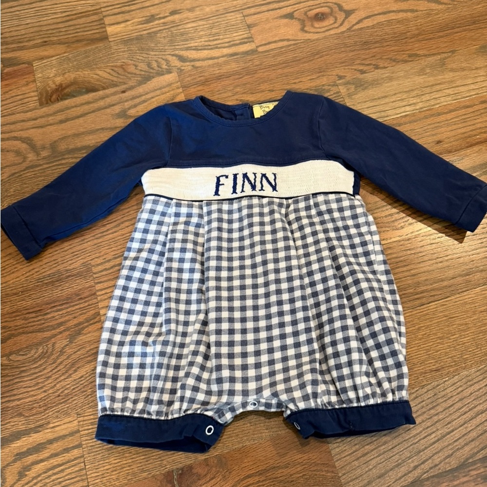 Smocked "Finn" Outfit
